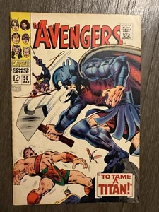 Avengers #50 VF- to VF Hercules cover Silver Age Marvel Comic 1968 - Picture 1 of 2