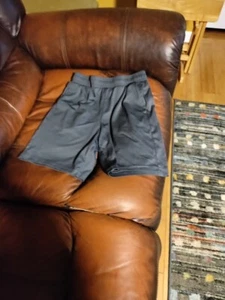 Youth Athletic Works Grey Shorts W/Pockets (L) 10/12 - Picture 1 of 1