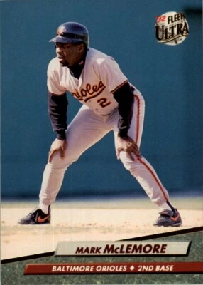1992 Ultra MLB Mark McLemore #304 - Image 1 of 2