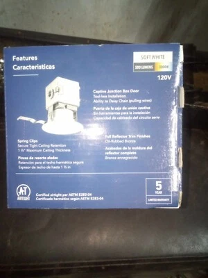 Lithonia Lighting OneUp 3 pulgadas Kit empotrado LED integrado blanco Foto 1 de 3