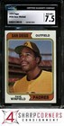 1974 TOPPS #456 DAVE WINFIELD RC PADRES HOF CGC 7.5