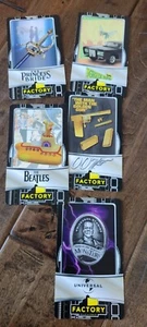 2010 SDCC COMIC CON FACTORY PROMO KARTEN SET MIT 6 BEATLES JAMES BOND FRANKENSTEIN - Bild 1 von 1