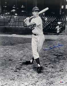Duke Snider Autographed Signed Classic BROOKLYN DODGERS 11x14 Photo PSA/DNA - Picture 1 of 2