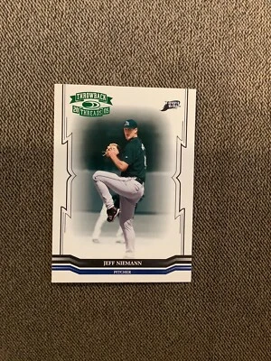 2005 Donruss Throwback Threads Green Century Proof #143 Jeff Newman - Image 1 of 2