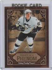 SIDNEY CROSBY ROOKIE CARD Upper Deck 2005 PITTSBURGH PENGUINS RC Hockey Phenom