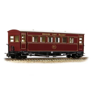 Bachmann 394-025 Gloucester Drehgestell Coach Ashover L.R. purpurrot OO-9 Stärke - Bild 1 von 1