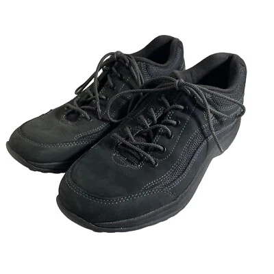 Easy Spirit Women's Athletic Shoes Size 6M Smoother Black  Low Lace Up Sneakers - Image 1 of 4