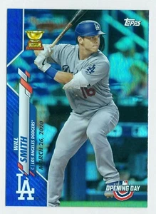 2020 Topps Opening Day Blue Foil Parallel #150 Will Smith Dodgers - Foto 1 di 1
