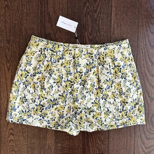 Lovers + Friends Warren gelb blau Blumen hoher Bund Shorts Damen REVOLVE XL - Bild 1 von 8