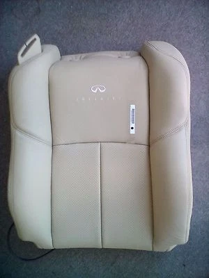 05-06 Infiniti G35 Right Front Seat Back Assembly Leather 87600-CM40A - Imagem 1 de 4