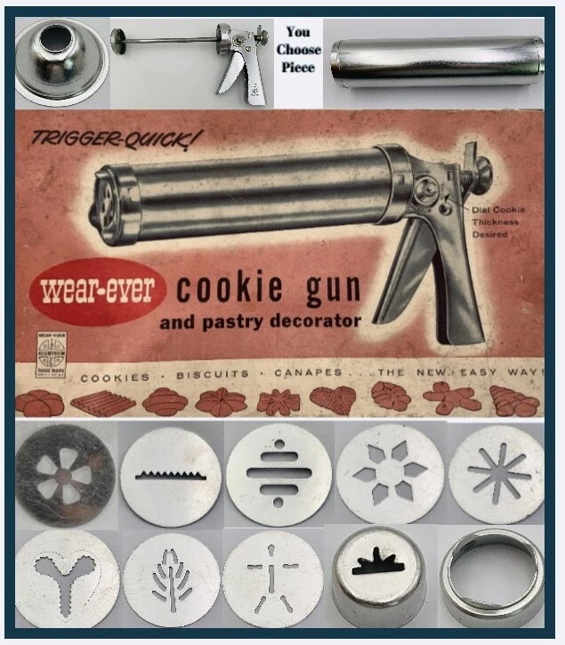 Parts for WEAR-EVER TRIGGER-QUICK COOKIE GUN & PASTRY DECORATOR CAT NO 3367 1263 - Image 1 of 1
