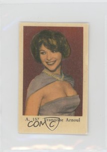 1959 Dutch Gum A Set (Serif) Francoise Arnoul #A.157 f5h