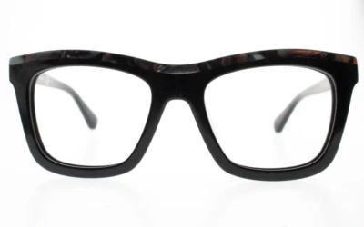 Diane von Furstenberg Tessa DVF615S 001 Black Marble Cat Eye Thick 56/20-135 mm - Image 1 of 4