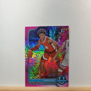 2021-22 Bowman University Keon Ellis FUCHSIA MINI-DIAMOND Refractor 047/150