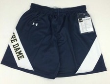 Under Armour Notre Dame Fighting Irish Basketball Short Women's L Navy UJKSH1W