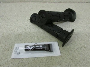ODI BLACK ROGUE ATV GRIPS & GLUE SUZUKI LTZ400 LTR450 LTZ250 LT250R EIGER LTZ90 - Picture 1 of 2