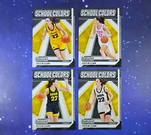 Camiseta deportiva Panini Caitlin Clark Collection 2024 colores escolares variantes Iowa Hawkeyes - Imagen 1 de 11