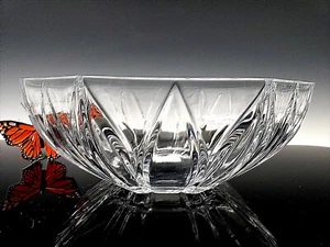 Miller Rogaska ALLORA Ice Cut Slovenia Crystal Bowl- Reed & Barton, Lenox 1999 - Picture 1 of 13