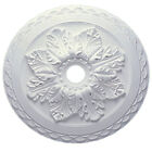 Large Beautiful Ornate white CEILING ROSE Home Decor Plaster Medallion 60CM CR6 