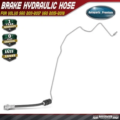 Manguera hidráulica de freno lateral interior trasero derecho para Volvo S60 2011-2017 V60 2015-2018 Foto 1 de 4
