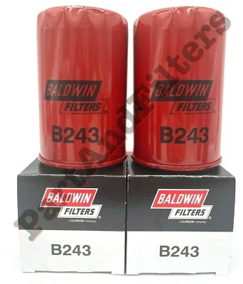 Filtro de aceite de motor B243 Baldwin (paquete de 2) Foto 1 de 2