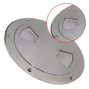 Placa de cubierta de barco escotilla de inspección circular de acero inoxidable 316 de alta resistencia de 6 pulgadas🔥 - Imagen 1 de 18