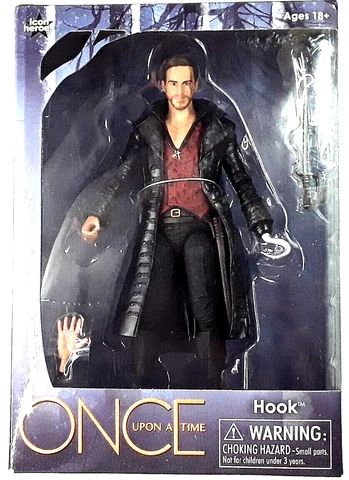 ****** NEW HOOK ONCE UPON A TIME Action Figure-Icon Heroes TV Series Collectible Cover