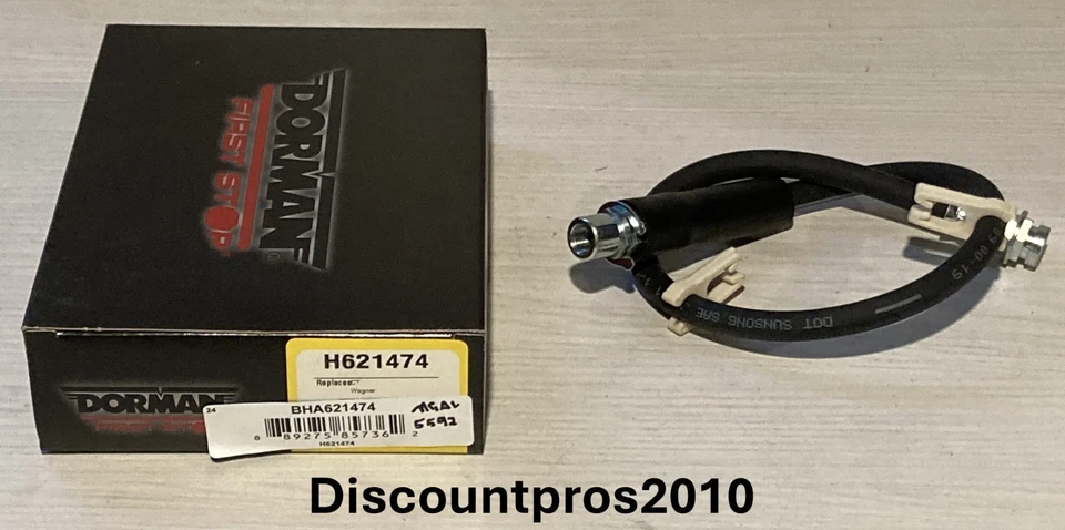 Manguera hidráulica freno trasero derecho Dorman H621474 Ford Ranger 2010-2011 Foto 1 de 1
