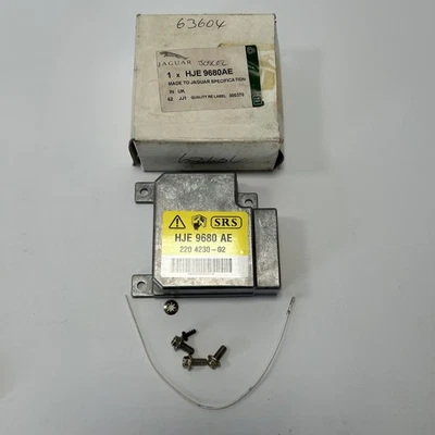 Jaguar XK8 X100 1997-2006 Airbag Control Module Sensing Unit Genuine HJE9680AE - Image 1 of 4