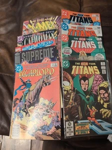 Lot Of Nine Comic Books Including X-Men, Catwoman, Titans And More - Picture 1 of 19