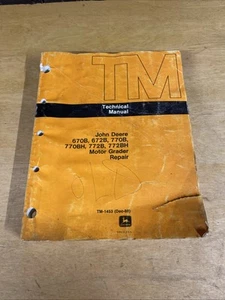 John Deere 670B 672B 770B 770BH 772B 772BHMotor Grader Repair Tech Manual TM1453 - Picture 1 of 6