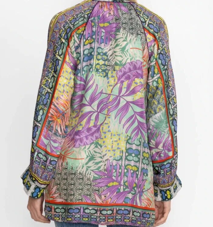 Johnny Was Bordona Jacket Silk Kimono S;NWT - Image 1 of 4