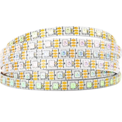 WS2812B IC RGB 5050SMD Pure Gold Individual Addressable LED Strip 16.4FT 300L... - Image 1 of 4