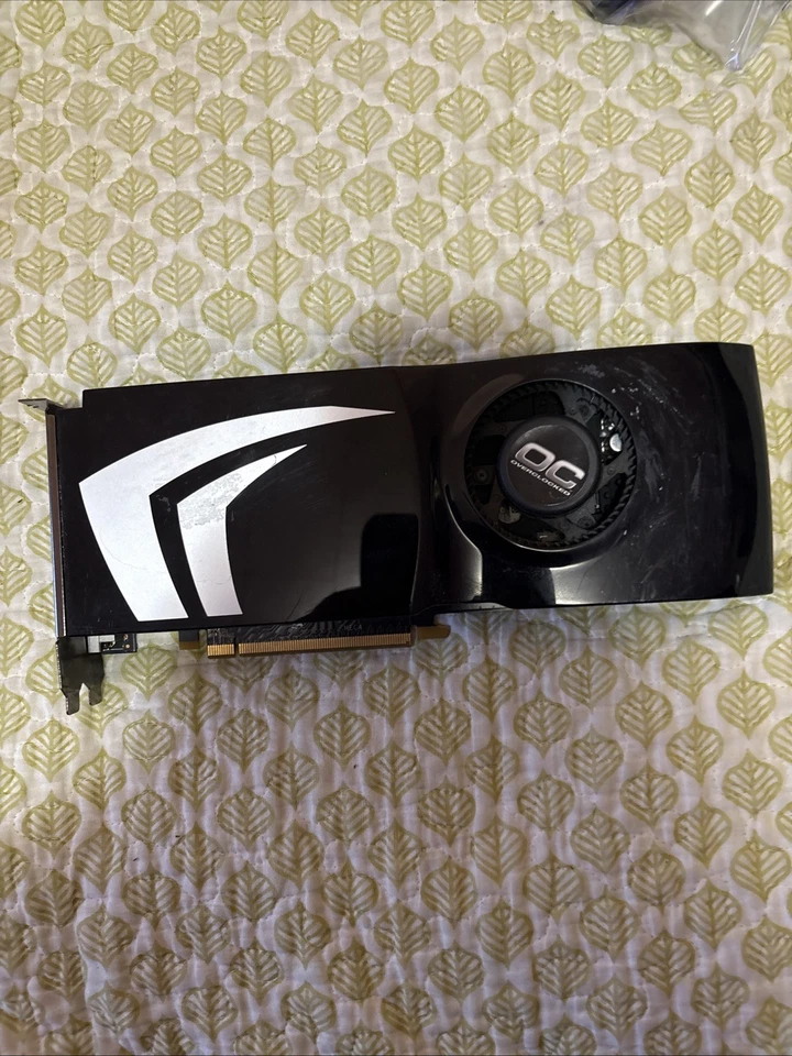 EVGA Nvidia GeForce 9800 GTX Video Graphics Card For Parts - Image 1 of 2
