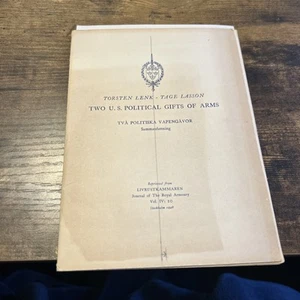 Two U.S. Political Gifts of Arms - Lenk/Lasson (1949) - Picture 1 of 3
