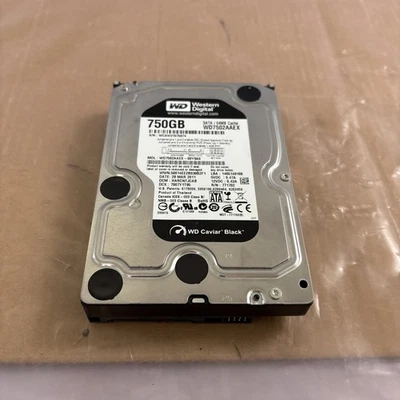 Hard Drive Western Digital 750GB WD7502AAEX 64MB 7200RPM Sata III 3.5" Inch - Image 1 of 3