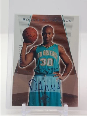 DAVID WEST 2004-05 UD SP AUTHENTIC ROOKIE AUTOGRAPH RC AUTO /1250 Q4408 - Image 1 of 2