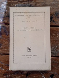 Antonio Altamura Die Geschichtenerzähler und die italienische Volkspoesie Antonio Altamura I c - Bild 1 von 1