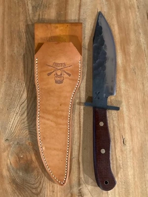 Hoja fija Bowie Naylor Forge Bushcraft de 3 años - forjada a mano - nunca transportada Foto 1 de 4