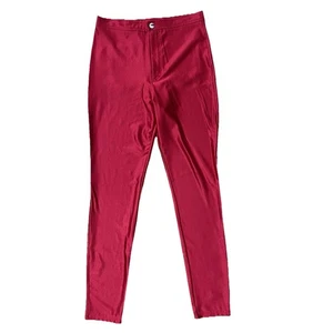 American Apparel Disco Pants LG Red Indie Sleaze Retro 80s Jazz - Picture 1 of 18