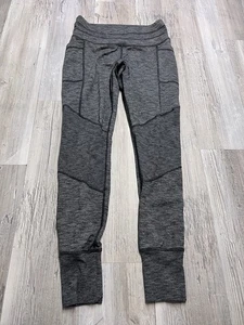 Athleta Pocket Leggings Heather Gray Womens Size Small - Picture 1 of 12