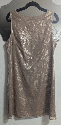 Eliza J Women's Cocktail Dress Size 8 Sequin Short Sleeve Party Winter M - Image 1 of 4