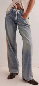 Free People We The Free Zambi Slouch Boyfriend Jeans Size 31 NWT - Picture 1 of 14