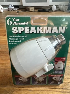 Vintage Speakman Anystream 2000 Showerhead Model S-2000-WHT-BP Chrome Finish New - Picture 1 of 13