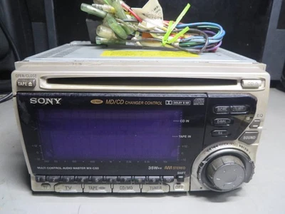 Sony WX-C50 Cassette CD Coche Estéreo Cubierta Multi-Control Audio Master Probado Japón Foto 1 de 4