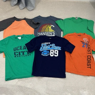 Urban Pipeline, Children's Place Boys Camiseta Manga Corta Paquete de 6 Talla M/L Foto 1 de 4