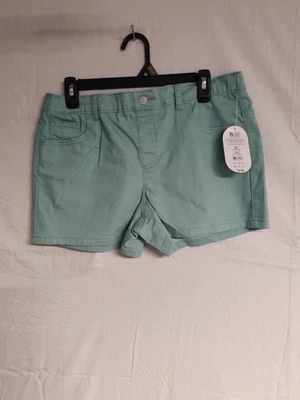 Pantalones cortos Wonder Nation talla 14-16 Plus verde espuma de mar para niñas  Foto 1 de 4