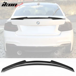 Fits 14-21 BMW 2-Series F22 M4 Style Carbon Fiber CF Rear Trunk Spoiler Wing Lip - Picture 1 of 7