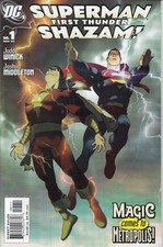 DC Comics Superman Shazam First Thunder #1-4, Complete, VF-NM!