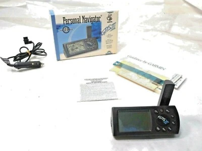 Garmin GPS III Handheld Personal Navigator 12 Kanäle fängt kein Signal - Bild 1 von 2